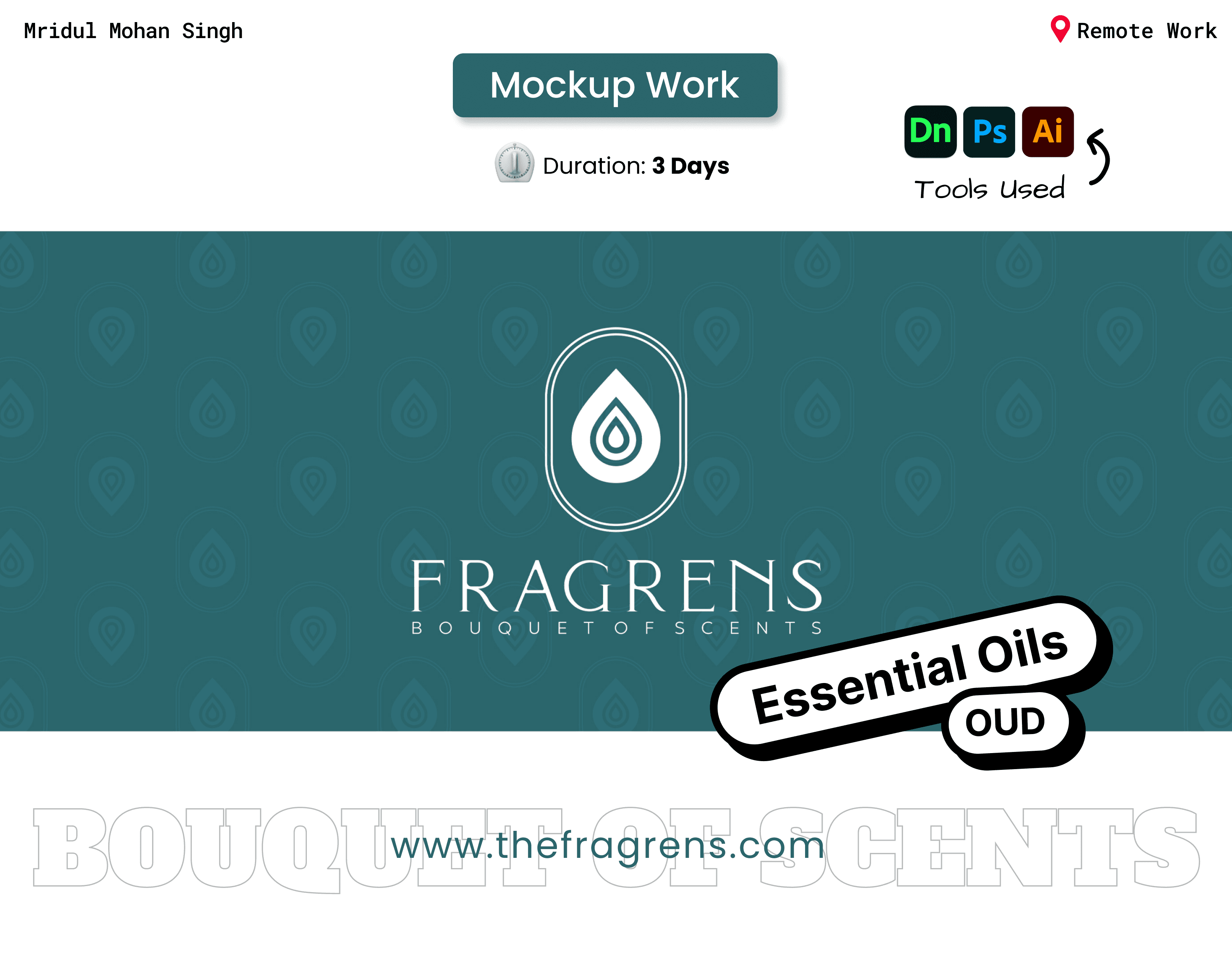 Fragrens 3d mockups